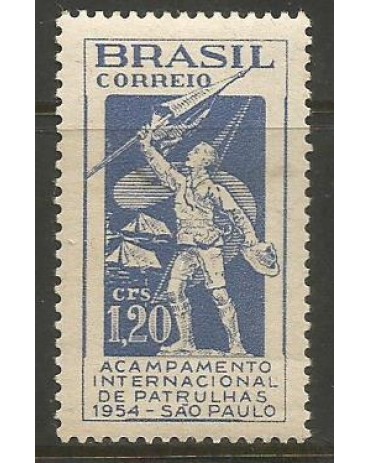 Escotismo Brasil - 1º Acampamento Interacional de Patrulhas - São Paulo / SP - Mint 12.109